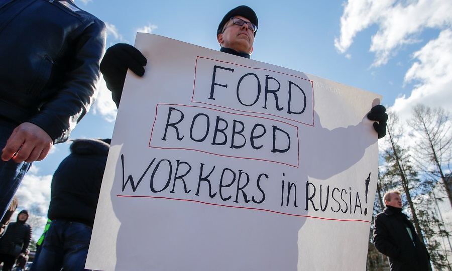 Russia passenger car sales fall 3 in June but Ford, Volkswagen, BMW